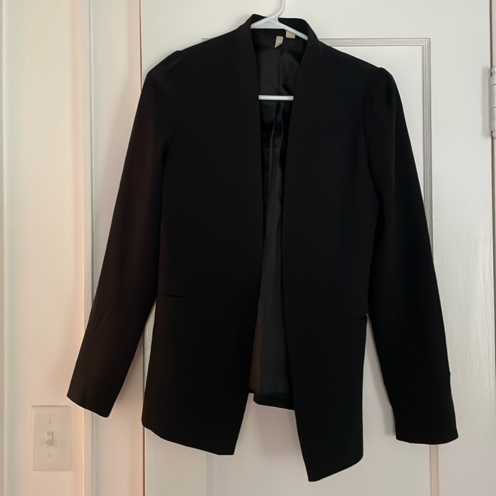 Frenchi Size S lined blazer with tuxedo collar